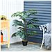 Palma In Plastica Decorativa Con 20 Foglie E Vaso Altezza 140cm - Foto miniatura 6