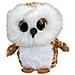 Owl Uggla Animali giocattolo Marrone, Bianco - Foto miniatura 1