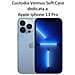 Custodia Tpu Silicone Lite Cover Soft-case Per Apple Iphone 13 Pro Navy - Foto miniatura 2