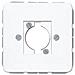 Cd 568-1 Ww Bianco Placca Per Interruttori E Coperchio Per Presa - Foto miniatura 1
