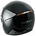 Casco Jet Visiera Lunga Scooter Moto Quad Omologato Ece 22 05 Nero Xl - Foto miniatura 2