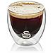 Swka54010n Set Di 4 Vetri Termici A Doppia Parete, Bicchieri Per Caffè, Tè, Bevande Fredde Trasparente - Foto miniatura 5