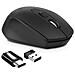 Mouse Wireless Office 7030G Ottico 6 Tasti 1600 DPI Colore Nero - Foto miniatura 1