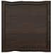 Piano Tavolo Marrone Scuro 60x60x (2-4) cm in Rovere Non Trattato - Foto miniatura 3