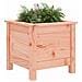 Fioriera Da Giardino 40x40x39 Cm In Legno Massello Di Douglas - Foto miniatura 2