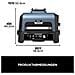 Griglia per Barbecue Elettrica OG901EU con Potenza 1700 W Colore Nero - Foto miniatura 3