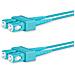 Lvo231476 Cavo A Fibre Ottiche 10 M 2x Sc Om3 Colore Acqua - Foto miniatura 1