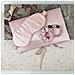 Travel Set Hair Borsa Di Seta, Maschera Per Dormire, Scrunchie S & Scrunchie M - Foto miniatura 3