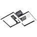 Plafoniera Bard A Led Moderna 21w Antracite 3394-28-282 - Foto miniatura 1