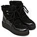 Mo.biancan33a Booties Stivaletti Pelle Di Mucca Scarpe Donna Nero Eu 37, 410-16066005-150 990 - Foto miniatura 2