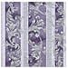 20 Pezzi - Confezione Da 20 Tovaglioli Per Decoupage 33x33cm - Colore Viola E Argento - Foto miniatura 1