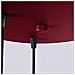 Sollux Lighting Lampada A Sospensione Halo 3p Bordeaux Sl.1750 - Moderno Lampada A Sospensione Borgogna 125x25x25 Cm - Foto miniatura 7