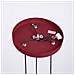 Sollux Lighting Lampada A Sospensione Halo 3p Bordeaux Sl.1750 - Moderno Lampada A Sospensione Borgogna 125x25x25 Cm - Foto miniatura 8
