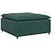 Modulo Poggiapiedi Divano Modulare Verde Scuro 100x100x48 cm - Foto miniatura 1