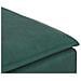 Modulo Poggiapiedi Divano Modulare Verde Scuro 100x100x48 cm - Foto miniatura 6