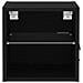 Mobile TV LED Nero Rovere 30x28,5x30 cm Legno ingegnerizzato - Foto miniatura 3