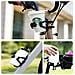 Portaborraccia Per Bici Compatibile Con Airtag - Supporto Tracker Nascosto, Gabbia Regolabile - Foto miniatura 3