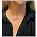 Collana Cuore In Argento 7-10 Micron - Foto miniatura 3
