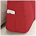Cuscino per Schiena Rosso 60 x 24 x 50 cm Tessuto - Foto miniatura 5