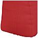 Cuscino per Schiena Rosso 60 x 24 x 50 cm Tessuto - Foto miniatura 9