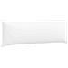 Cuscini da Divano 2 pcs Bianco 120 x 40 cm Tessuto - Foto miniatura 5