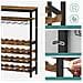 Portabottiglie, stile loft rustico marrone per 24 bottiglie KWR028B01 - Foto miniatura 6