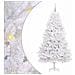 Albero di Natale Artificiale con Rami Pieghevoli Bianco 180 cm - Foto miniatura 1