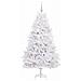 Albero di Natale Artificiale con Rami Pieghevoli Bianco 180 cm - Foto miniatura 3