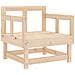 Set Salotto da Giardino 7 pz in Legno Massello di Pino - Foto miniatura 5