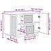 Credenza Legno antico 89 x 34,5 x 60 cm Legno ingegnerizzato - Foto miniatura 8