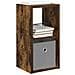 Comodino con cassetto 2 pcs Rovere fumé 25,5 x 22 x 49,5 cm - Foto miniatura 3