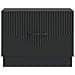 Tavolino da salotto Nero 49 x 50 x 37 cm Legno ingegnerizzato - Foto miniatura 4