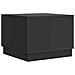 Tavolino da salotto Nero 49 x 50 x 37 cm Legno ingegnerizzato - Foto miniatura 6