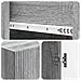 Set di armadi 2 pcs Sonoma grigio 33 x 34,5 x 90 cm - Foto miniatura 7
