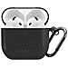 Custodia Airpods 4 In Silicone Nera Puro - Foto miniatura 1