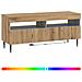 Mobile TV LED Rovere Artigianale Legno ingegnerizzato - Foto miniatura 3