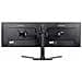 DS1002D-B1 30" Nero supporto da tavolo per Tv a schermo piatto - Foto miniatura 4