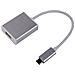 Cavo Adattatore USB Type-C / HDMI 2.0 Color Argento - Foto miniatura 4