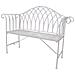 Josette - Panca 2 Posti Stile Provenzale In Ferro Verniciato - Foto miniatura 1
