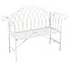 Josette - Panca 2 Posti Stile Provenzale In Ferro Verniciato - Foto miniatura 5