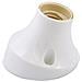 Base Curva Per Punto Luce - Max. 60w - Colore Bianco - Foto miniatura 1