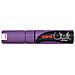 Marker Uni Chalk - Pwe-8k - 8,0mm - Punta Scalpello - Viola - 1 Pz - Foto miniatura 1