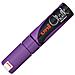Marker Uni Chalk - Pwe-8k - 8,0mm - Punta Scalpello - Viola - 1 Pz - Foto miniatura 2