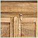 Libreria 50x30x180 cm in Legno Massello di Mango - Foto miniatura 9