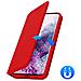 Custodia Per Samsung Galaxy S20 Plus Copertina Portacarte Supporto Video Rossa - Foto miniatura 3