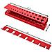 Pannello Portautensili Con 25 Ganci E Supporti 120 X 2 X 60 Cm - Nero / rosso - Foto miniatura 6