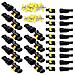 20 Kit 2 Pin 1 Pin Way Impermeabile Connettore Del Legare Elettrico Presa Di Corrente Uomini E Donne Pa66 Nylon Housing Terminali 15 Millimetri Serie Di Motorino Del Motociclo Auto Camion Marine - Foto miniatura 1
