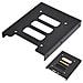 Black Metal Interno Kit Di Montaggio Per 25 Pollici Ssd Drives Per Portatili Da 35 Pollici Unit Disco Rigido - Staffa Per Hard Disk - High Performance Di Ricambio Di Montaggio Per Disco Rigido - Foto miniatura 3