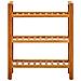 Scarpiera Con 3 Ripiani 50x27x60 Cm In Legno Massello Di Rovere - Foto miniatura 5