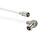 Mmc15 052 Cavo Coassiale 1,5 M Mini D F Bianco - Foto miniatura 2